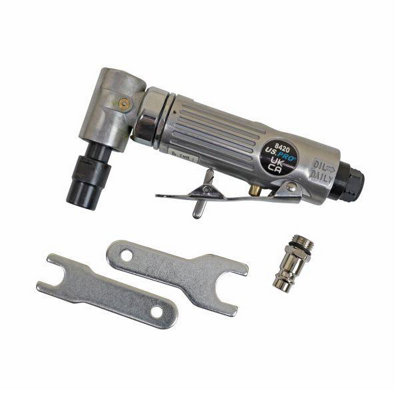 Us Pro 1/4" Air Angle Die Grinder 8420 from B&Q
