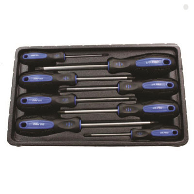 Us Pro 8Pc Tamper Proof Torx Screwdriver Set 1608 5060478387008 - Image 7