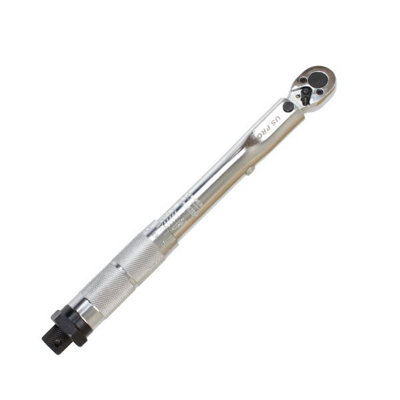 US PRO 1/4"" Drive Ratchet Torque Wrench Adjustable 5 - 25Nm Socket Hand Tools - Image 6