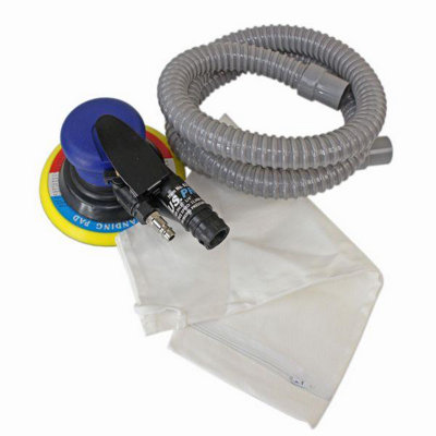 US Pro Air Orbital Sander with Dust Extractor Sanding Tool Grinding Buffing - Image 5