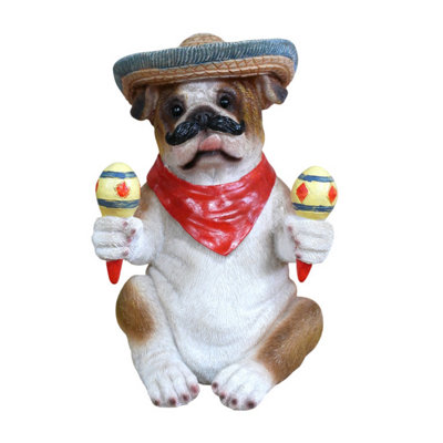 Gifts Direct 2 U Mexican Bulldog Ornament from B&Q