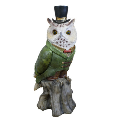 Gifts Direct 2 U Owl In Suit Ornament from B&Q