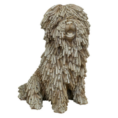 Gifts Direct 2 U Sitting Dreadlock Dog Ornament from B&Q
