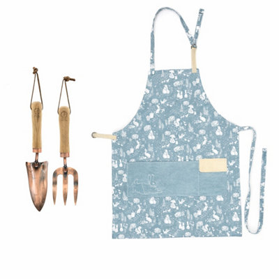 Beatrix Potter Unisex Baby Blue Peter Rabbit 3 Piece Garden Apron & Tool Set In - Image 3