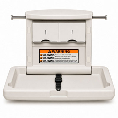Bambino Baby Changer Unit Horizontal Commercial Wall Mounted - Image 5