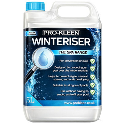 Pro-Kleen Swimming Pool Algaecide Winteriser Chemical (5 Litres) from B&Q