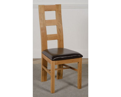 That's Furniture Yale Solid Oak Dining Chairs For Dining Room Or Kitchen