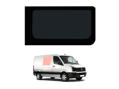 Van Demon Vw Crafter (2006-2017) Right Hand Side Panel Dark Tint Fixed Window Van Glass from B&Q