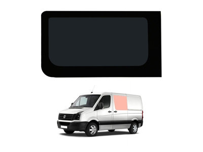 Van Demon Vw Crafter (2006-2017) Left Hand Side Sliding Door Dark Tint Fixed Window Glass from B&Q