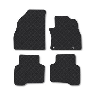 Car Mat Co Citroen Nemo Floor Mats For 2008+ Multispace Van Heavy Duty Tailored Rubber Mats from B&Q