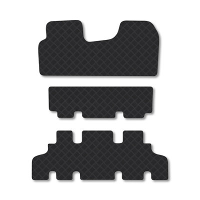 Car Mat Co Nissan Primastar Floor Mats For 2001-2014 Van Heavy Duty Tailored Rubber Mats from B&Q