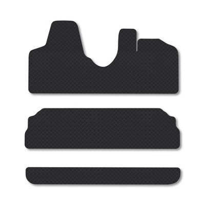 Car Mat Co Fiat Scudo Floor Mats For 2007-2016 Panorama Heavy Duty Tailored Rubber Mats from B&Q