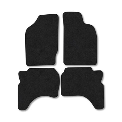 Car Mat Co Floor Mats For Mitsubishi L200 (96-08) (Double Cab) Carpet Tailored Van Mat Set from B&Q