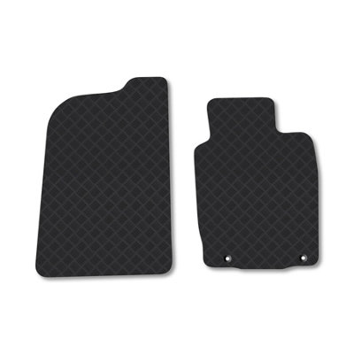 Car Mat Co Mitsubishi L200 Floor Mats For 2006-2015 Single Cab Heavy Duty Tailored Rubber from B&Q