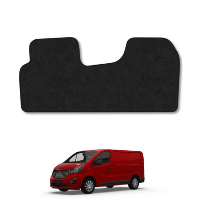 Car Mat Co Floor Mats For Vauxhall Vivaro (2001-2014) Carpet Tailored Fit Van Mat Set from B&Q
