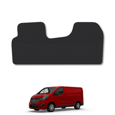 Car Mat Co Vauxhall Vivaro Floor Mats For 2001-2014 1Pc Heavy Duty Tailored Rubber Mats from B&Q