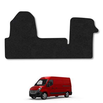 Car Mat Co Floor Mats For Renault Master (2010+) Carpet Tailored Fit Van Mat Set Anti-Slip from B&Q