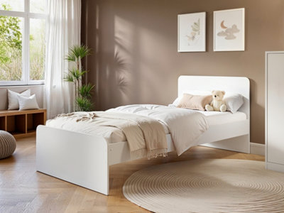 Flair Unisex White Wizard Bed Frame In Single - Image 5