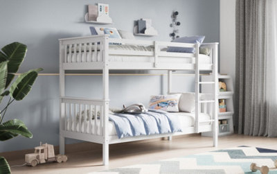 Flair Zoom Wooden Bunk BedWhite from B&Q