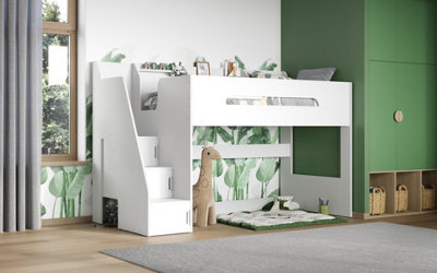 Flair White Stepaside High Sleeper - Single - Image 6
