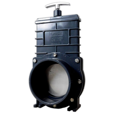 Valterra Slide Valve 110mm 4 Inch Grey Waste Valve from B&Q
