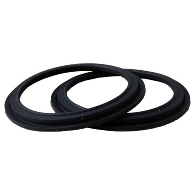 Valterra Replacement Slide Gate Valve Seals 4In 110mm Rubber 2 Pack from B&Q