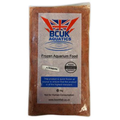 B&Q Bcuk Superba Frozen Krill - 1Kg Pack