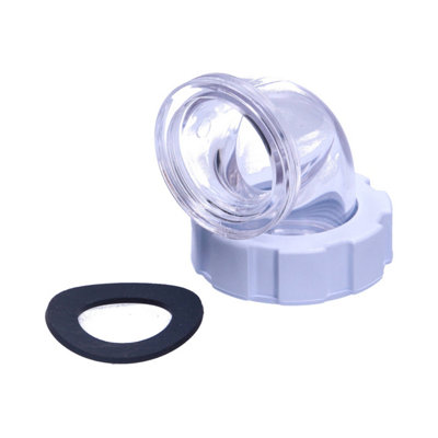 CLEAR ELBOW FOR TMC VECTON + PROCLEAR POND AQUARIUM MARINE UV UVC 5249L - Image 2