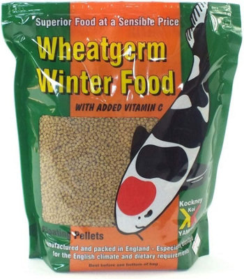  - Kockney Koi Wheatgerm 3mm/6mm: Kockney Koi 6mm 1Kg Wheatgerm Food