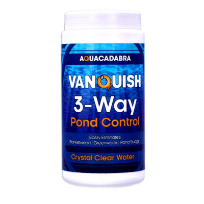 Aquacadabra Vanquish Pond Sludge Remove Algae Blanketweed Killer Treatment 1Kg from B&Q