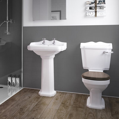Splashwall Composite Bathroom & Wet Room Panel (H)1200mm (W)2440mmGloss Grey Horizontal Tile Effect from B&Q
