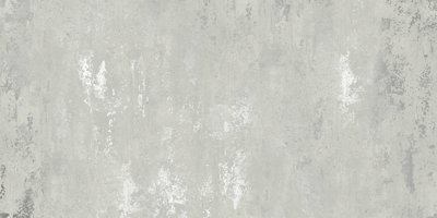 SK Filson Silber Industrial Texture Effect Wallpaper from B&Q