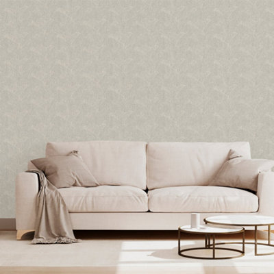 Galerie Enchanted Rulong Beige Wallpaper from B&Q