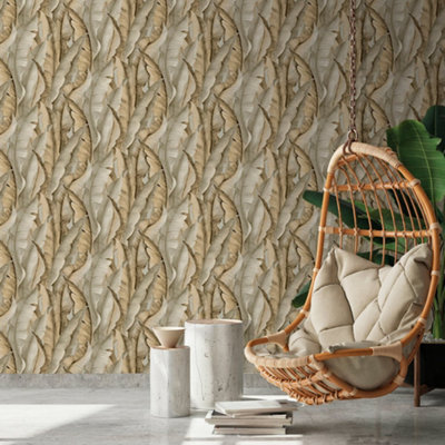 Galerie Enchanted Malay Mauve Wallpaper from B&Q