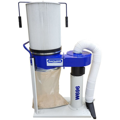 Charnwood W696Cf Portable Dust & Chip Collector With 1 Micron 750W(1Hp) Motor from B&Q