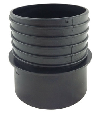 Charnwood 100Qcl Tapered Quick Connector 100mm Dia Hose Left Thread from B&Q