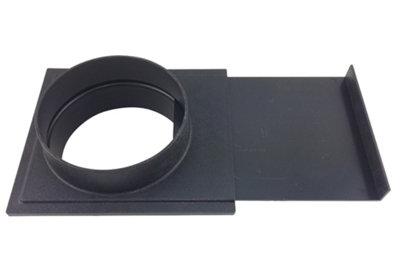 Charnwood 150G Dust Extraction Plastic Blast Gate 150mm (6") Diameter from B&Q