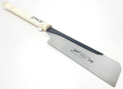 Shogun Mc24 Japanese Dozuki Pull Cut Tenon Saw 240mm Length from B&Q