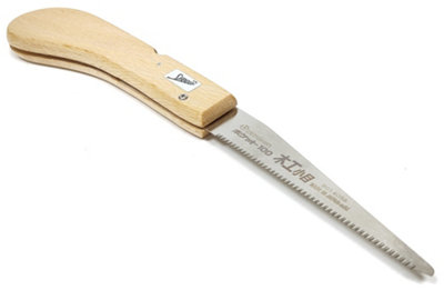 Shogun Zhc-4 Japanese Fine Cut Pull Saw 100mm Length Folding Design from B&Q