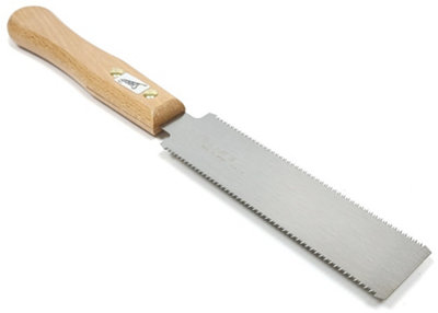 Shogun Fld120 Japanese Double Edged Flush Cut Pull Saw 120mm Length from B&Q