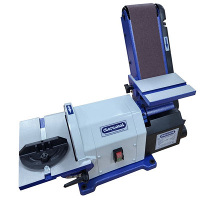 Charnwood Bd48 Belt & Disc Sander4" X 8" With Integral Dust Collection from B&Q