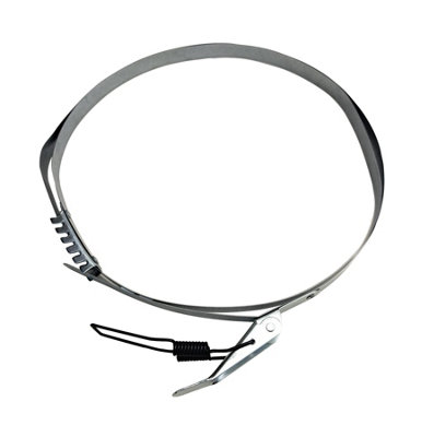 Charnwood W696Strap Quick Action Dust Extractor Drum Clamp 370mm  Dia from B&Q