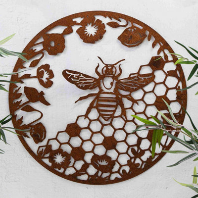 Annibells Bee Honeycomb Wall Plaque (6457) from B&Q