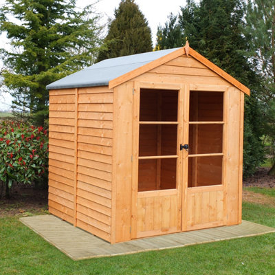 Shire Oatland 6X6 Apex Overlap Wooden Summer House