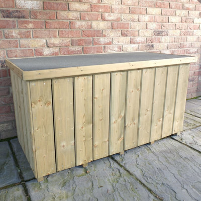 Shire Log Box Planed Timber Pressure Treated from B&Q