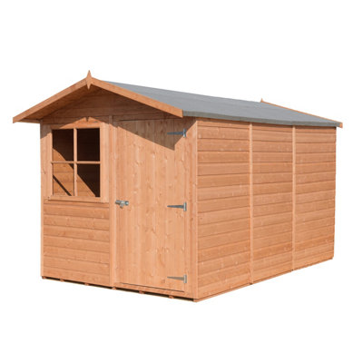 Shire 7X10 Barraca Shiplpa Garden Shed With Single Door And Window