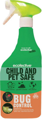 Ecofective Child And Pet Safe Bug Control Spray 1L from B&Q