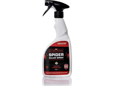 Karlsten Spider Killer Spray - Fast and Effective Spider Killer | Lasts 6 Weeks On Surfaces | Kills All Types of Spiders | Ideal for Indoor - Image 3