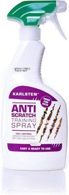 Karlsten Anti Scratch Cat Repellent Spray New Professional Furniture Protection Anti Cat Scratching Deterrent 500Ml