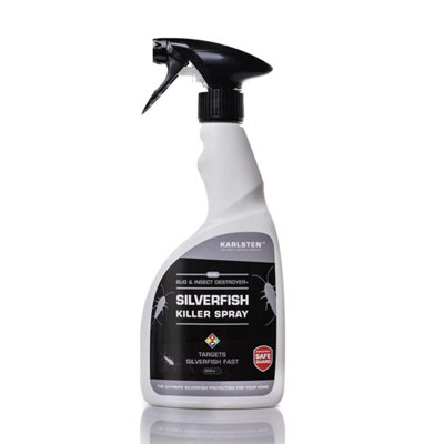 Karlsten Silverfish Killer Spray Fast Effective Quality Silverfish Killer 500 Ml Non Staining from B&Q